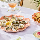 Stoneware Iris Serving Platter image number 1